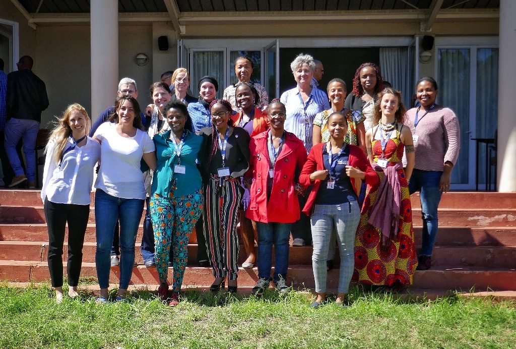 Women astronomers at the Astronomy in Africa meeting